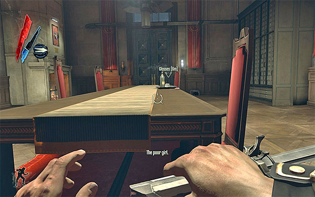 Regardless of the chosen method of executing the plan, after entering the chamber you will learn that Campbell is talking to Curnow in the neighboring chamber - Gaining access to the Meeting Chamber - Mission 2 - High Overseer Campbell - Dishonored - Game Guide and Walkthrough