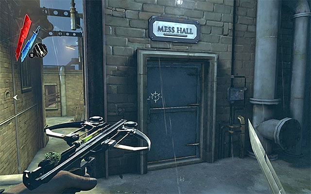 Now I suggest going to the Mess Hall - Exploring the yard - Mission 2 - High Overseer Campbell - Dishonored - Game Guide and Walkthrough
