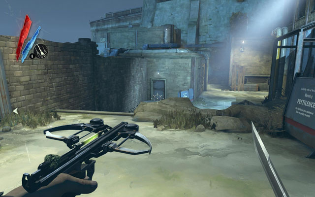 You need to go and meet with Samuel regardless of whether you have explored and secured the yard or not - Meeting with Samuel - Mission 2 - High Overseer Campbell - Dishonored - Game Guide and Walkthrough