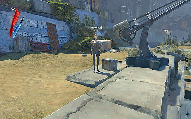 If you managed to save captain Curnow from death, you need to speak to Callista right after you leave the boat - Meeting with the Loyalists - The Hound Pits Pub #3 - Dishonored - Game Guide and Walkthrough