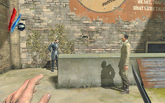 In case you forgot, [Corvos Chambers] are on the highest, fourth, floor of the main pub building - Meeting with the Loyalists - The Hound Pits Pub #3 - Dishonored - Game Guide and Walkthrough