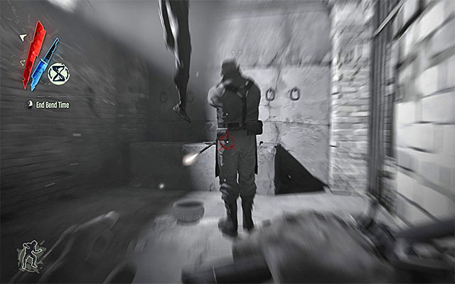 The most important piece of information, concerning the Torturer, is that he is much stronger than the other guards - Exploring the Dunwall Tower First Floor - Mission 6 - Return to the Tower - Dishonored - Game Guide and Walkthrough