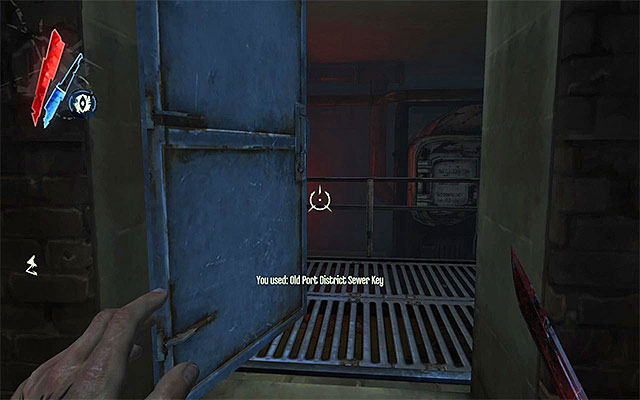 While crossing the sewer, you need to watch out for the river krusts - Infiltrating the pub - Mission 8 - The Loyalists - Dishonored - Game Guide and Walkthrough