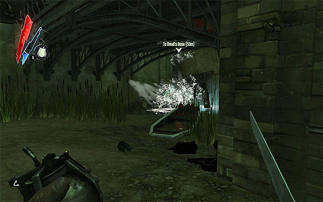 While exploring, you need to be extremely cautious about river krusts, especially that many of them may be initially overlooked - Exploring the Greaves Refinery area - Mission 7 - The Flooded District - Dishonored - Game Guide and Walkthrough