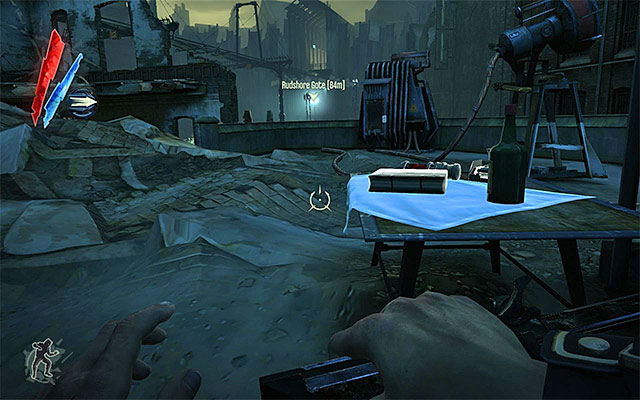 An interesting point here to mention is that the game allows you to distract tall boys - Exploring the area around the quarantine wall - Mission 7 - The Flooded District - Dishonored - Game Guide and Walkthrough