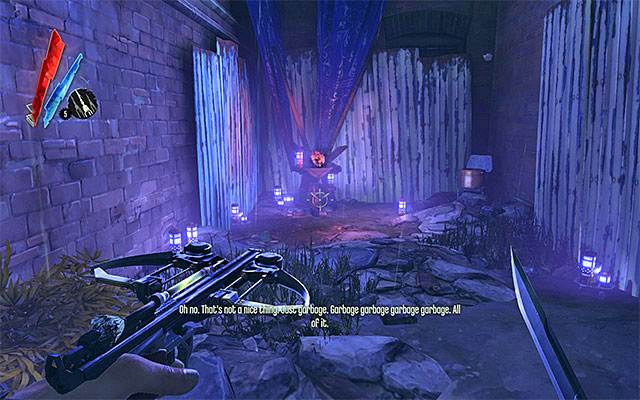 RUNE 1/7 - The rune is in the basement of Granny's apartment - Runes - locations - p. 1 - Collectibles - Dishonored - Game Guide and Walkthrough