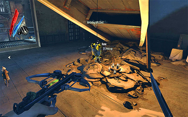 RUNE 2/7 - The rune is a reward for completing the first assignment from Granny (eliminate a group of bandits) - Runes - locations - p. 1 - Collectibles - Dishonored - Game Guide and Walkthrough