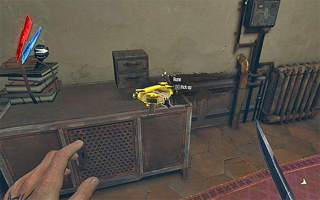 RUNE 1/5 - The rune is in the back room of the tenement located near the second outpost - Runes - locations - p. 1 - Collectibles - Dishonored - Game Guide and Walkthrough