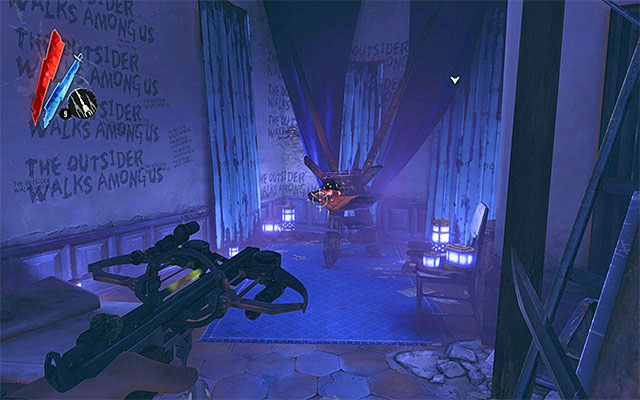 RUNE 3/5 - The rune is inside the building with the deranged civilian in it, neighboring with Prattchet's apartment - Runes - locations - p. 1 - Collectibles - Dishonored - Game Guide and Walkthrough