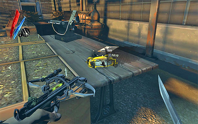 RUNE 5/5 - The rune is in the greenhouse in which you find Sokolov - Runes - locations - p. 1 - Collectibles - Dishonored - Game Guide and Walkthrough