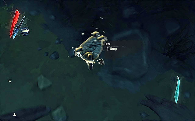 RUNE 1/3 - The rune is at the river's bottom, near your starting point - Runes - locations - p. 2 - Collectibles - Dishonored - Game Guide and Walkthrough