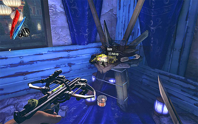 RUNE 2/3 - The rune is on one of the upper floors of the tenement located near the starting point - Runes - locations - p. 2 - Collectibles - Dishonored - Game Guide and Walkthrough