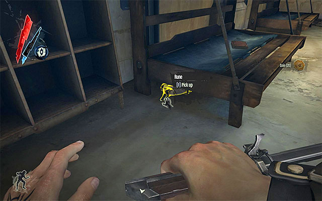 RUNE 1/4 - The rune is located in the buildings neighboring with the Dunwall Tower (to the right of the tower's main entrance) - Runes - locations - p. 2 - Collectibles - Dishonored - Game Guide and Walkthrough