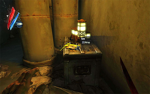 RUNE 5/5 - The rune is in the survivors' (or weepers') camp located in the second part of the sewers - Runes - locations - p. 2 - Collectibles - Dishonored - Game Guide and Walkthrough