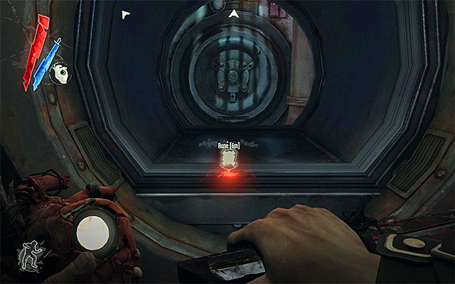 RUNE 1/1 - The rune is in the fort's machine room that neighbors its yard - Runes - locations - p. 2 - Collectibles - Dishonored - Game Guide and Walkthrough