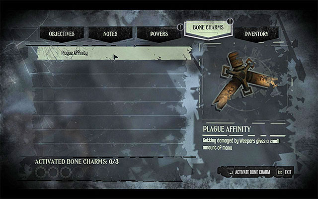 Bone charms have (more or less useful) properties - Bone Charms - how to find bone charms - Collectibles - Dishonored - Game Guide and Walkthrough