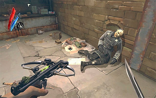 BONE CHARM 5/5 - The charm is in the building located at the end of the yard, at the cliff - Bone Charms - locations - Collectibles - Dishonored - Game Guide and Walkthrough