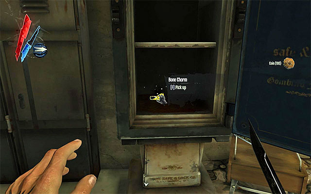 BONE CHARM 7/8 - The Charm is in the safe in the Dunwall sewers - Bone Charms - locations - Collectibles - Dishonored - Game Guide and Walkthrough