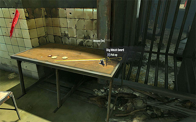 Use the key that you have just acquired to open the cell door - Finding the explosive - Mission 1 - Dishonored - Dishonored - Game Guide and Walkthrough