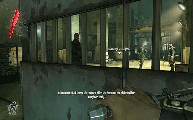 Enter the sneak mode (