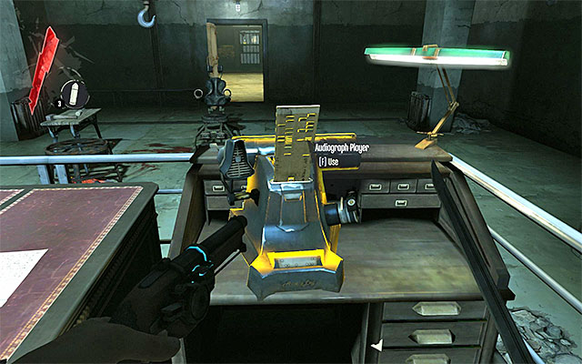 I recommend that you start by exploring the first room of the interrogation area carefully - Finding the explosive - Mission 1 - Dishonored - Dishonored - Game Guide and Walkthrough