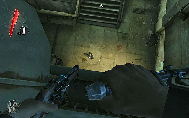 Reach the highest pipe and go towards your current destination - Planting the explosive - Mission 1 - Dishonored - Dishonored - Game Guide and Walkthrough