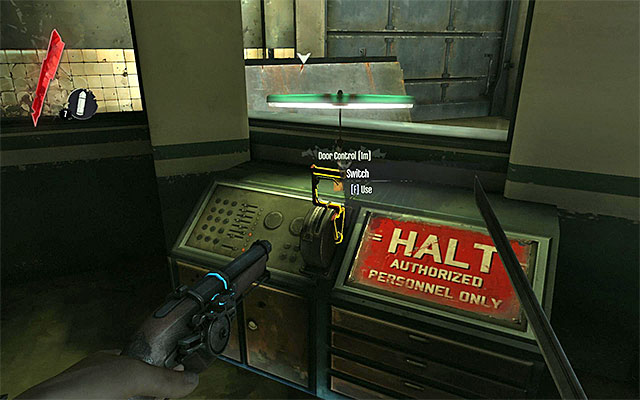 After you deal with all of the guards, it is a good idea to explore side rooms for gold, food, ammo and Sokolov's health potion - Planting the explosive - Mission 1 - Dishonored - Dishonored - Game Guide and Walkthrough