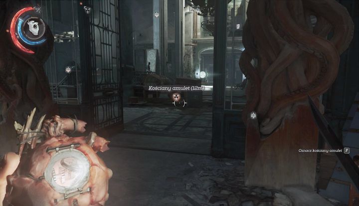 Collect a bone charm before leaving this place. - Get through the lobby | Mission 3 - Mission 3 - The Good Doctor - Dishonored 2 Game Guide