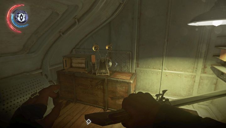 First audiograph. - Secrets | Mission 6 - Mission 6 - Dust District - Dishonored 2 Game Guide