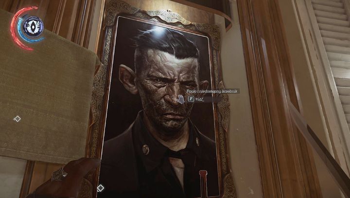 Paolos painting is found in his office, while the bathroom contains another one, and the outsider shrine. - Secrets | Mission 6 - Mission 6 - Dust District - Dishonored 2 Game Guide