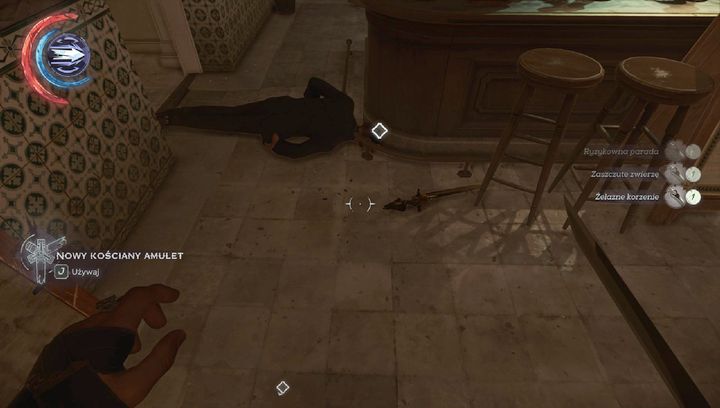 Stun or kill Paolo to receive three bone charms. - Secrets | Mission 6 - Mission 6 - Dust District - Dishonored 2 Game Guide