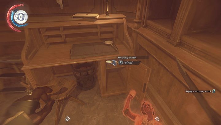 Bone charm #5 is found in the desk at the black market shop. - Secrets | Mission 6 - Mission 6 - Dust District - Dishonored 2 Game Guide