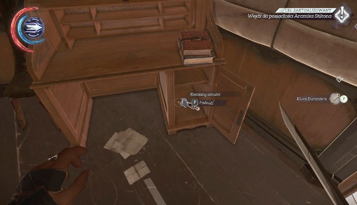 Bone charm #7 is in the office. - Secrets | Mission 6 - Mission 6 - Dust District - Dishonored 2 Game Guide