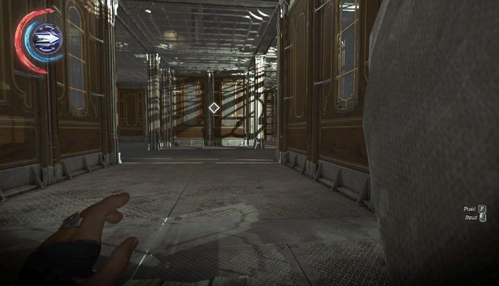 If its clear, move to the left. - Free Anton Sokolov | Mission 4 - Mission 4 - The Clockwork Mansion - Dishonored 2 Game Guide