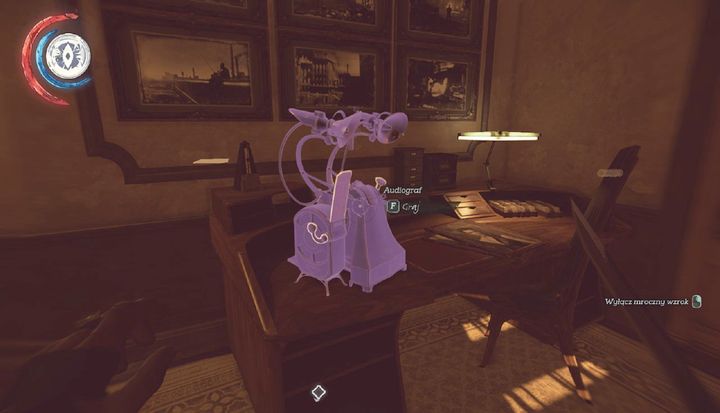 Audiograph from the residential section. - Secrets | Mission 4 - Mission 4 - The Clockwork Mansion - Dishonored 2 Game Guide