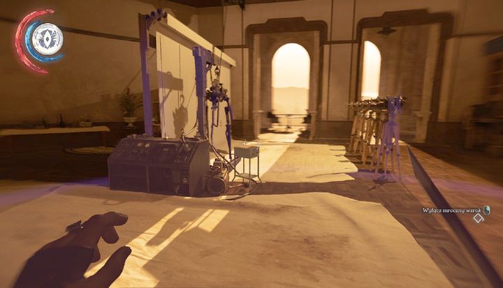 The secret room with the bone charm is on the left. - Secrets | Mission 4 - Mission 4 - The Clockwork Mansion - Dishonored 2 Game Guide