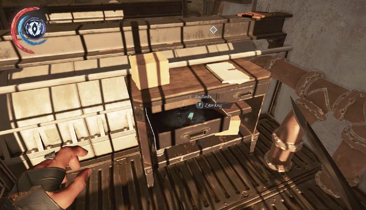 The bone charm is in the drawer. - Secrets | Mission 4 - Mission 4 - The Clockwork Mansion - Dishonored 2 Game Guide