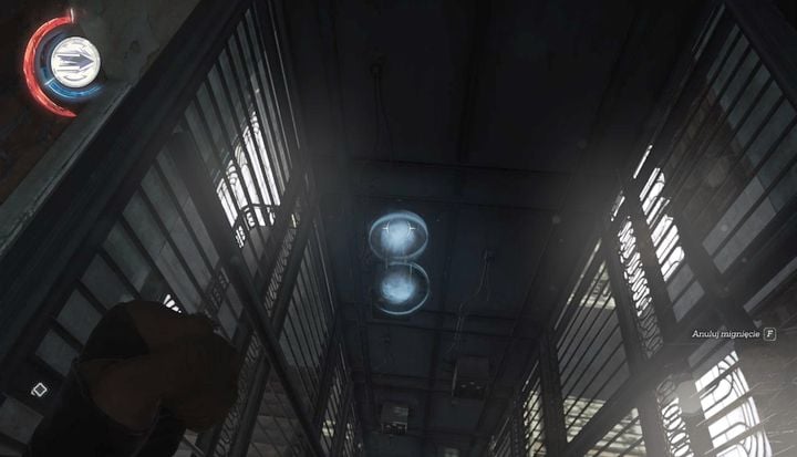 Use Blink to get to a small platform and jump down. - Special actions | Mission 3 - Mission 3 - The Good Doctor - Dishonored 2 Game Guide