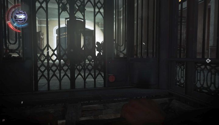 Jump on top of the destroyed elevator and press the red button to get out of the basement. - Special actions | Mission 3 - Mission 3 - The Good Doctor - Dishonored 2 Game Guide