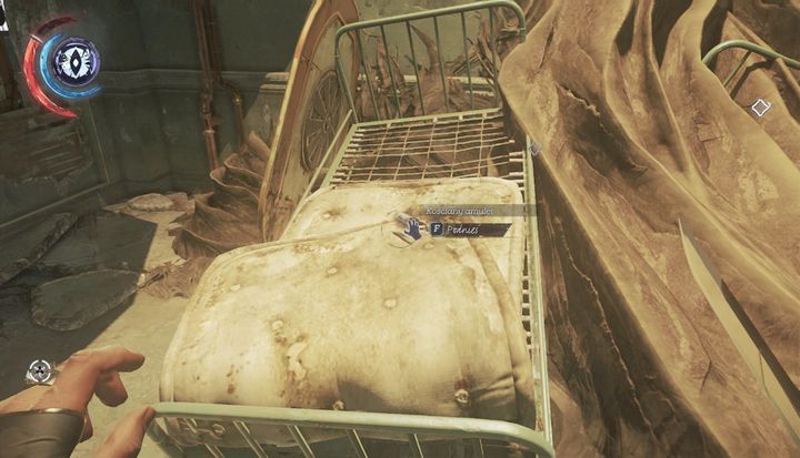 Use the heart to pinpoint the location of the bone charm. - Secrets | Mission 3 - Mission 3 - The Good Doctor - Dishonored 2 Game Guide