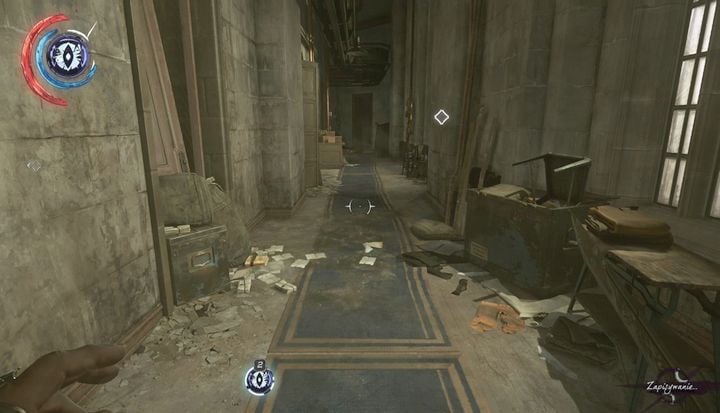 Go right at the end of the corridor. - Eliminate Delilah Copperspoon | Mission 9 - Mission 9 - Death to the Empress - Dishonored 2 Game Guide