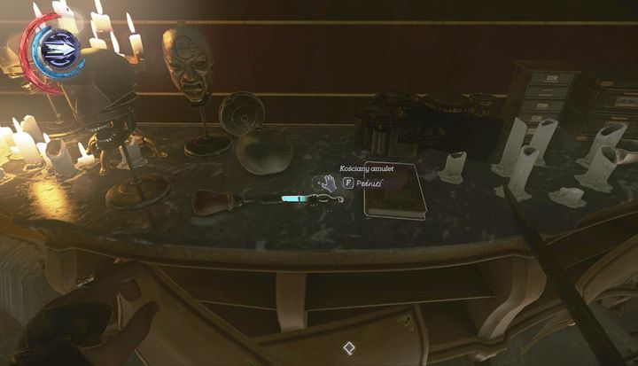 The bone charm is on the chest. - Secrets | Mission 9 - Mission 9 - Death to the Empress - Dishonored 2 Game Guide