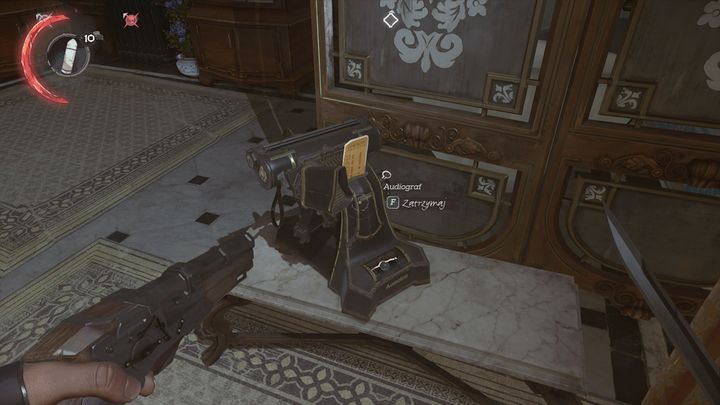 Audiograph #1. - Secrets | Mission 1 - Mission 1 - A Long Day in Dunwall - Dishonored 2 Game Guide