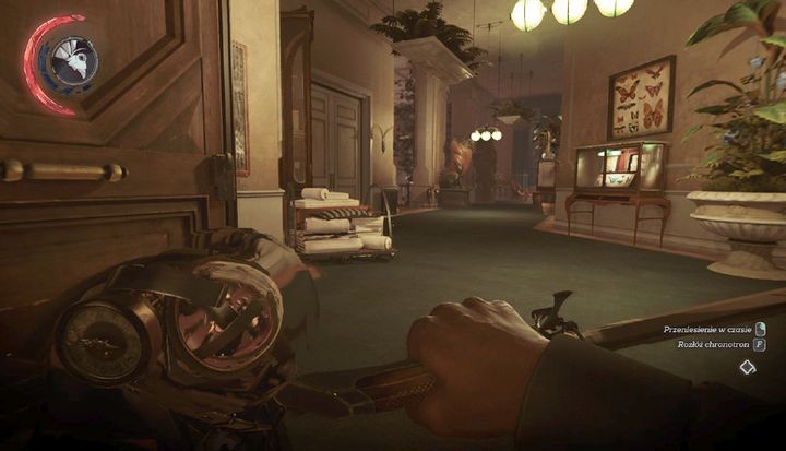 Take the corridor to the dining room. - Exploring Siltons | Mission 7 - Mission 7 - A Crack in the Slab - Dishonored 2 Game Guide
