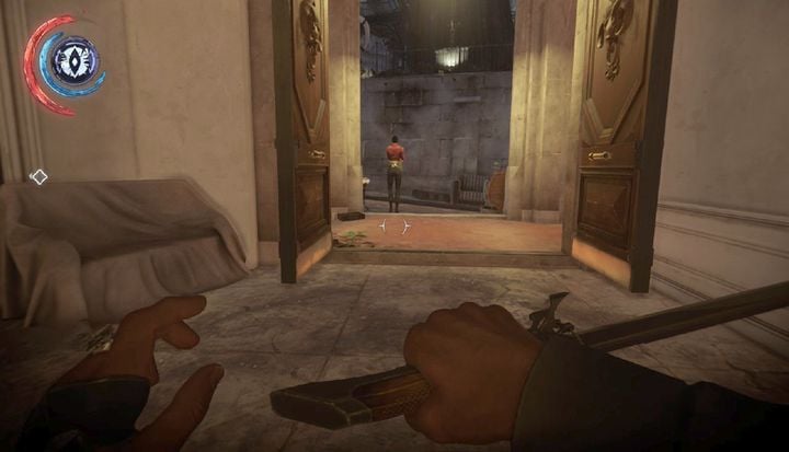 Deal with the guards. - Find the entrance to the Grand Palace | Mission 8 - Mission 8 - The Grand Palace - Dishonored 2 Game Guide