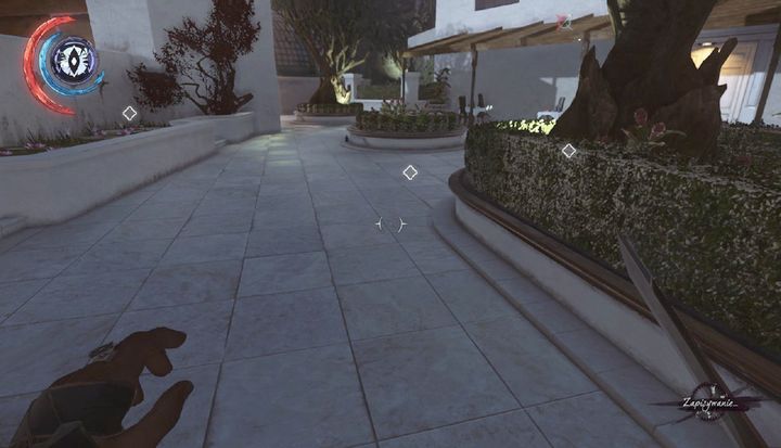 Past the wall on the left, there is a guard. - Eliminate Duke Abele | Mission 8 - Mission 8 - The Grand Palace - Dishonored 2 Game Guide