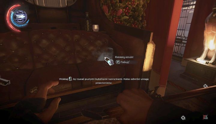 This bone charm is on the throne. - Secrets | Mission 8 - Mission 8 - The Grand Palace - Dishonored 2 Game Guide