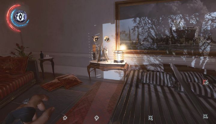 The Audiograph in Dukes bedroom. - Secrets | Mission 8 - Mission 8 - The Grand Palace - Dishonored 2 Game Guide