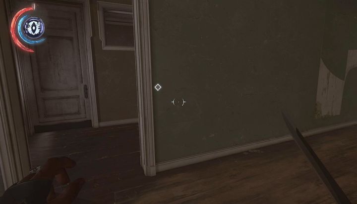 Theres a small gap near the door - use it to get inside. - Enter the Carriage Station | Mission 4 - Mission 4 - The Clockwork Mansion - Dishonored 2 Game Guide