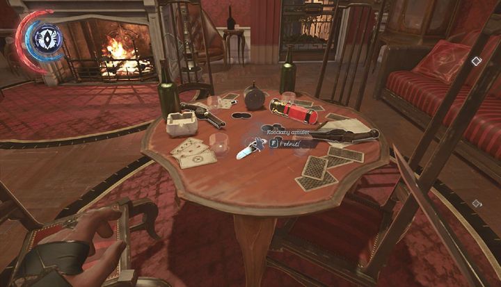 The amulet is on a table on the first floor. - Secrets | Mission 5 - Mission 5 - The Royal Conservatory - Dishonored 2 Game Guide